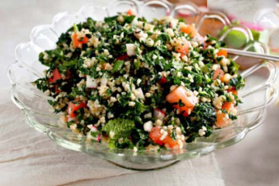 Kale tabbouleh - A recipe by wefacecook.com