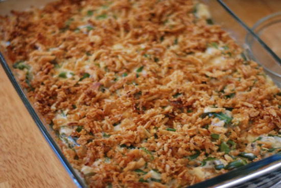 Green bean casserole - A recipe by wefacecook.com