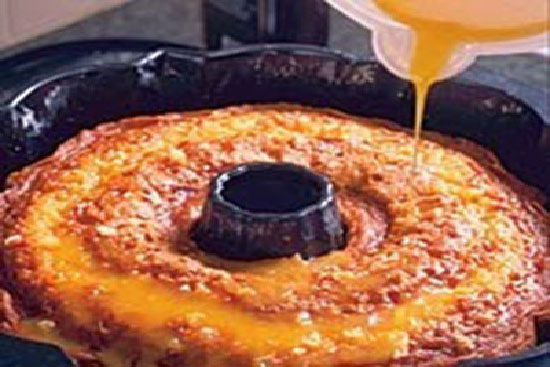 Orange soaked cake - A recipe by wefacecook.com