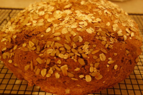 Whole grain soda bread 