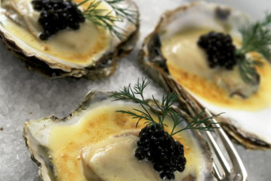 Oysters and caviar - A recipe by wefacecook.com