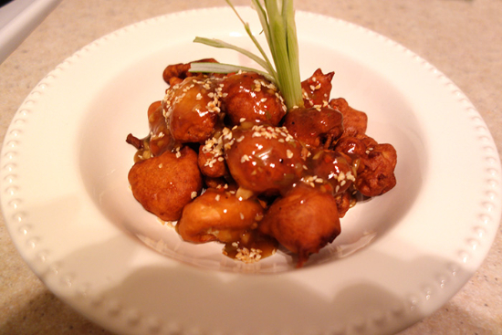 Asian cauliflower - A recipe by wefacecook.com