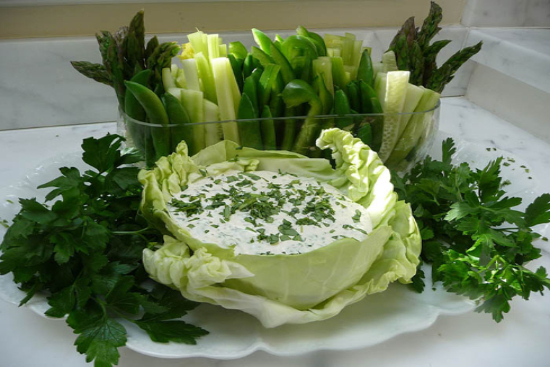 Green goddess mayonnaise 