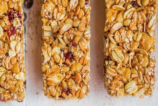 Honey energy bars 