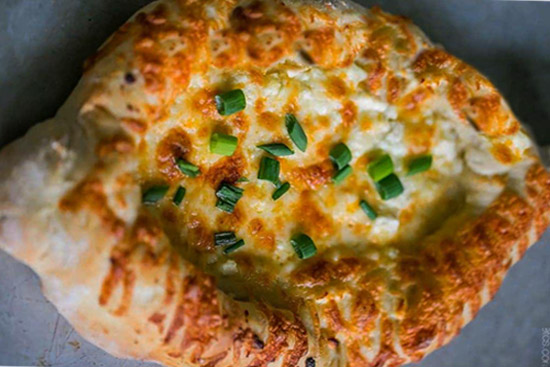 Khachapuri cheese bread 