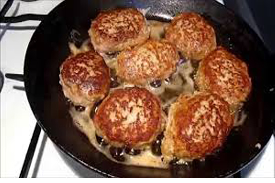 Frikadeller - Danish pork meatballs 