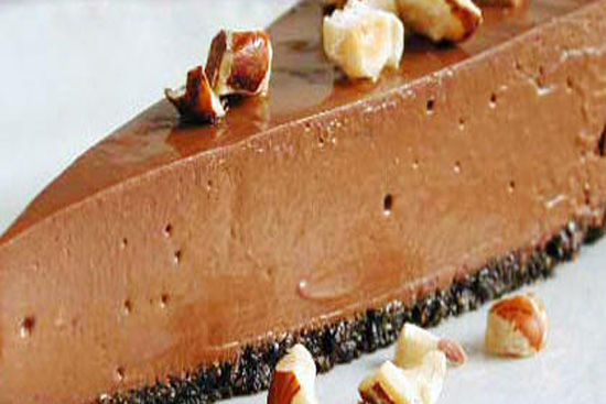Chocolate hazelnut cheesecake - A recipe by wefacecook.com