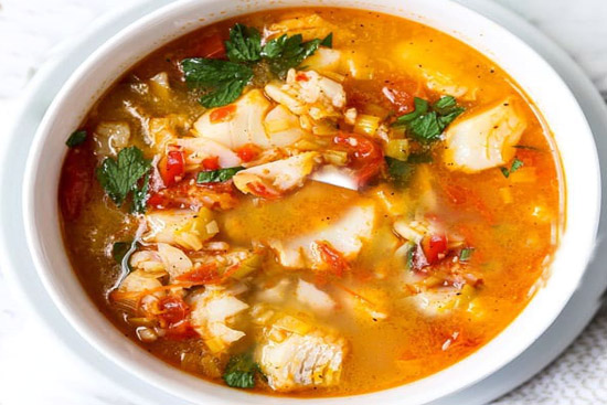 Provençale fish soup 