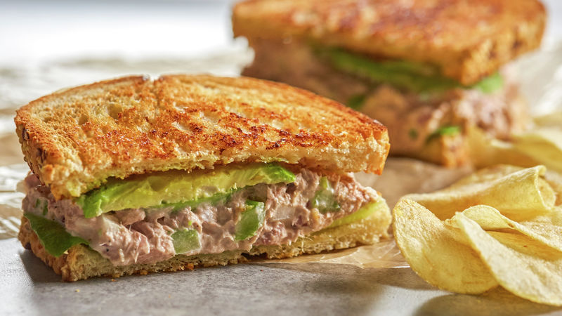 Tuna salad sandwiches 