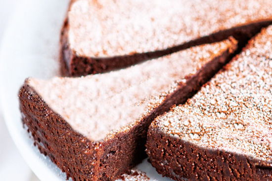 Bourbon chocolate cake 