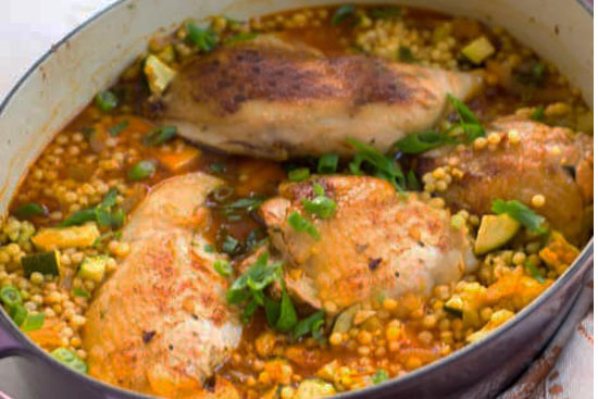 Chicken couscous - A recipe by wefacecook.com