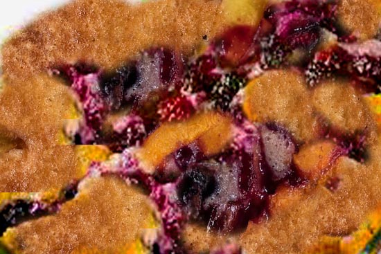 Fruit cobbler - A recipe by wefacecook.com