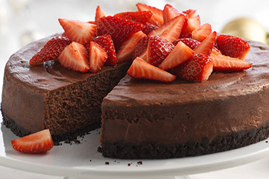 Chocolate cheesecake 