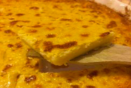 Calentita (gibraltarian chickpea bread) 