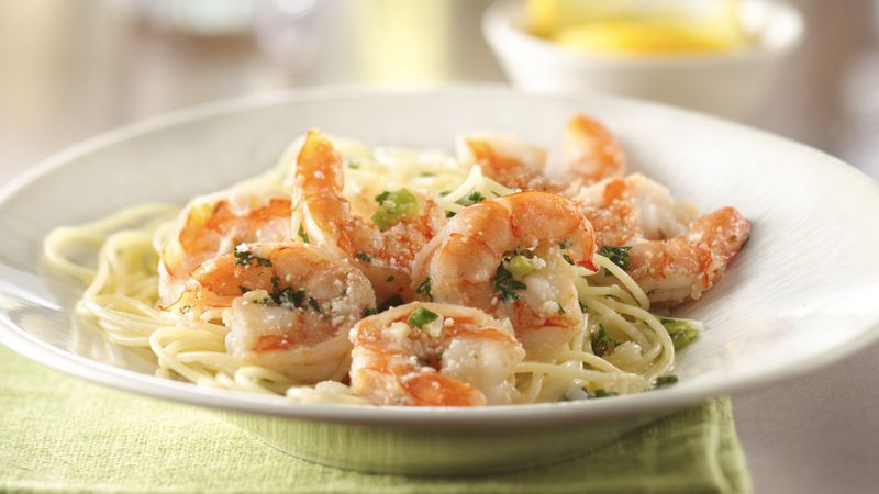 Shrimp scampi 