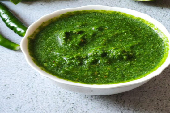 Coriander chutney 