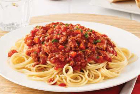 Spaghetti-meat-sauce