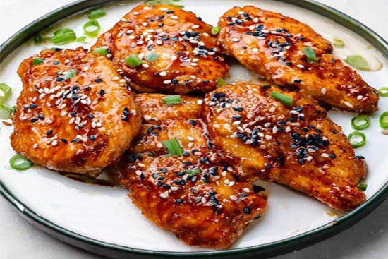 Korean-honey-sesame-grilled-chicken