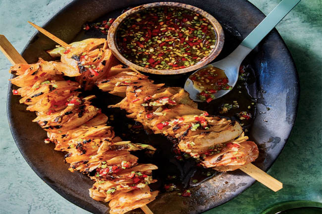 grilled-red-curry-cabbage-skewers-with-nam-jim-dressing
