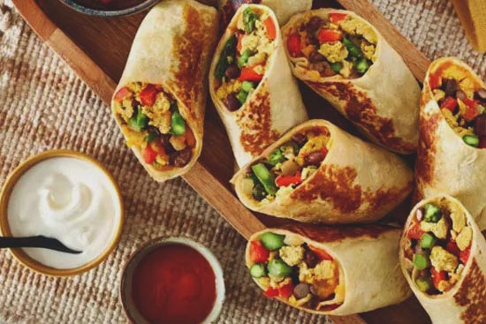 asparagus-and-egg-burritos