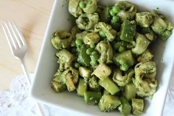 green-pasta-salad